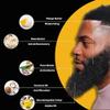 Dr. Vassell's Premium Fragrance Free Beard Butter, 100% Natural - Nourishes, Promotes Growth, Hydrates & Eliminates Beardruff view 3