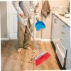 KOMBIUDA Heavy Duty Commercial Broom for Floor Cleaning Wide Angle Outdoor Broom Long Handle for Indoor Outdoor Cleaning Tasks view 4