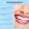 Denture Silicone Reline Kit,Silicone Reline Denture Set,Soft Denture Reline Kit,Fake Teeth Kit,Veneers Snap in Teeth,Soft Dentures for Upper & Lower Denture,Silicone Reline Kit for Men and Women view 3