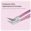 ANNAFRIS Lash Tweezers Stainless Steel Eyelash Extensions Tweezers Kit Straight and Curved Tweezers for Crafting Fiber Pointy Tweezers(F08) view 3