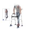 Folding Walkers with Wheels Lightweight Walkers for Seniors Axillary Support Assistor Disability Aids Walkers Indoor Walkers for Seniors Walking Frame,D,D view 2