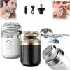 Capsule Razor, Mini Portable Electric Shaver, Portable Multifunctional Capsule Shaver for Men, 2 in 1 Capsule Mini Shaver with Nose Hair Trimmer, USB Rechargeable Waterproof Electric Razor (2PCS) view 1