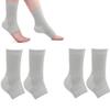 2Pair One Compression Bamboo Foot Sleeves,Onecompress Bamboo Foot Sleeves for Women,Bamboo Compression Socks,Anti Fatigue Compression Foot Sleeves,Ankle Compression Socks,Bamboo Foot Sleeves (M) view 1