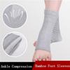 2Pair One Compression Bamboo Foot Sleeves,Onecompress Bamboo Foot Sleeves for Women,Bamboo Compression Socks,Anti Fatigue Compression Foot Sleeves,Ankle Compression Socks,Bamboo Foot Sleeves (M) view 2