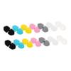 FRCOLOR 14pcs Portable Eye Cases Double Flip Cover Box Press Type Contact Storage Organizer for Travel Outdoor Use view 1