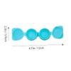 FRCOLOR 14pcs Portable Eye Cases Double Flip Cover Box Press Type Contact Storage Organizer for Travel Outdoor Use view 2