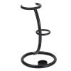Metal Shaving Stand - Universal Brush Holder for Shaving and Brush - Durable Stainless Steel Rack - Space Saving Bathroom Organizer - Classic Shaving Accessory - Easy to Clean and Maintain view 2
