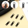 8PCS Zip Pull, 4 Colors Replacement Zipper Pull Repair Kit Universal Zipper Fixer Repair Accs for Luggage Clothing Suitcase Purses Zipper(Black) view 3