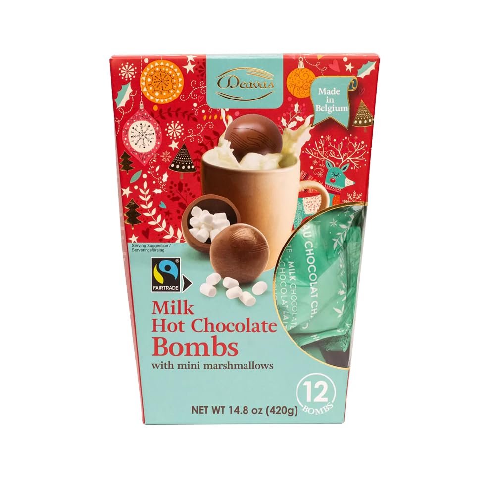 Deeavas Milk Hot Chocolate Bombs 420g