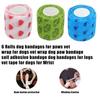 6 Rolls Dog Bandages for Paws  Vet Wrap for Dogs and Pets, Breathable and Self-Adhesive Bandages, Flexible Pet Bandage Wrap for Wounds and Injuries view 4