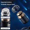 Capsule Razor, 2 In 1 Mini Portable Electric Shaver, Capsule Shaver With Rotary Nose Hair Trimmer, USB Rechargeable Waterproof Electric Razors, Enspiracle Mini Portable Electric Shaver For Men (Black) view 3