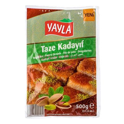Oz Yufka Original Premium Pastry Threads Kadayif Viral Dubai Chocolate Kataifi Fresh Taze Kadayif 400 Gr by TOM UK