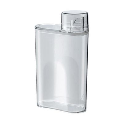 Giwnhvx Transparent Laundry Detergent Dispenser Bottle Sealed Tank for Detergent Powder Bleach Laundry Room