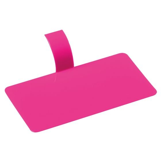 100 PCS Rectangular Fuchsia Plastic Dish 100X55MM SOLIA