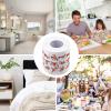 Bathroom Christmas Tissue Paper | Christmas Reindeer Printing Napkins | Christmas Theme Paper Napkin for Dining Table, Home, Toilet, Bathroom, Kitchen view 4