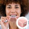 Acunny Retainer Box Case Retainer Cleaning Case | Denture Container Mouthguard Case - Denture Container Cleaning Case Portable Denture Container Holder view 2