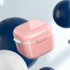 Acunny Retainer Box Case Retainer Cleaning Case | Denture Container Mouthguard Case - Denture Container Cleaning Case Portable Denture Container Holder view 3