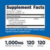 Nutricost Milk Thistle 250mg (1000mg Equivalent), 120 Vegetarian Capsules - 4:1 Extract - Non-GMO and Gluten Free view 2