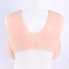 MDFCZXP Female Breast Resection Breast Prosthesis For Cosplay, Crossdressers Wearable Low Collar Silicone Breast Prostheses False Breasts,K CUP,White,35cm view 4