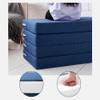 8/10cm Thick High Density Foam Folding Mattress for Tatami Travel Camping,Portable Single/Twin/Queen/King Size Foldable Mattress with Storage Bag (Gray,100x200x8cm) view 4