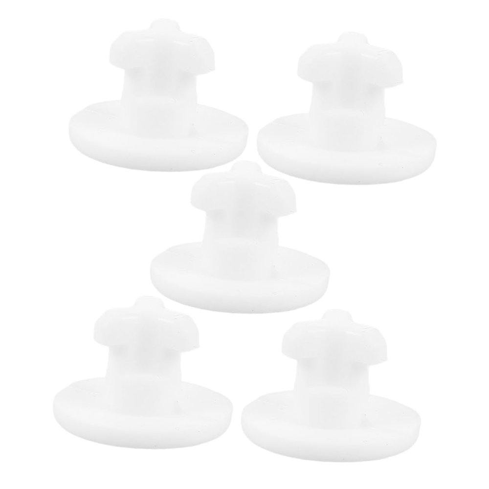 Cabilock Silicone Plug Insulated Food Box Sealing Plug for Lunch Box 5pcs Reusable Easy to Clean with Pressure Release Leakproof Vent Valve Stopper Suitable for 0.5-0.6cm Hole