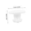 Cabilock Silicone Plug Insulated Food Box Sealing Plug for Lunch Box 5pcs Reusable Easy to Clean with Pressure Release Leakproof Vent Valve Stopper Suitable for 0.5-0.6cm Hole view 2