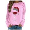 Mymyguoe Christmas Jumper Women's Christmas Costume Christmas Motif Christmas Clothing Christmas Sweatshirt Festive T-Shirts T-Shirt Basic Sweaters Long Sleeve Shirt Without Hood Jumper Oversized, view 1
