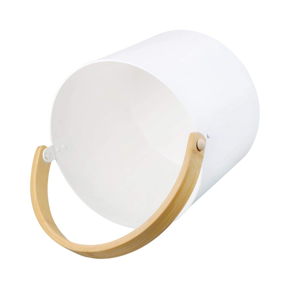Aluminum Sauna Bucket and Ladle Set Portable, Ladle Sauna Barrel Sauna Bucket and Long Handle Ladle Cedar,Sauna Water Accessories,Bath Accessories Supplies Sauna Room