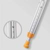 ALDDPWE Crutches for Adults Underarm Portable Height Adjustable Underarm Crutches Elderly reinforcing Thickening Crutches Slip Aluminum Great for Travel or Work (A M) Journey Keep it in mind view 2