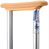 ALDDPWE Crutches for Adults Underarm Portable Height Adjustable Underarm Crutches Elderly reinforcing Thickening Crutches Slip Aluminum Great for Travel or Work (A M) Journey Keep it in mind view 4