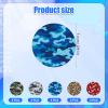 25pcs Sensor Covers for Libre 2/3, Waterproof Adhesive Patches Camouflage Pattern Patch Sweat Proof Sensor Stickers Overpatch Compatible with Libre view 2
