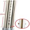 ALDDPWE Crutches for Adults Underarm Portable Thick Stainless Steel Tube Underarm Crutches Nine Gears Adjust Retractable Turn Great for Travel or Work (A M) Journey Keep it in mind view 2