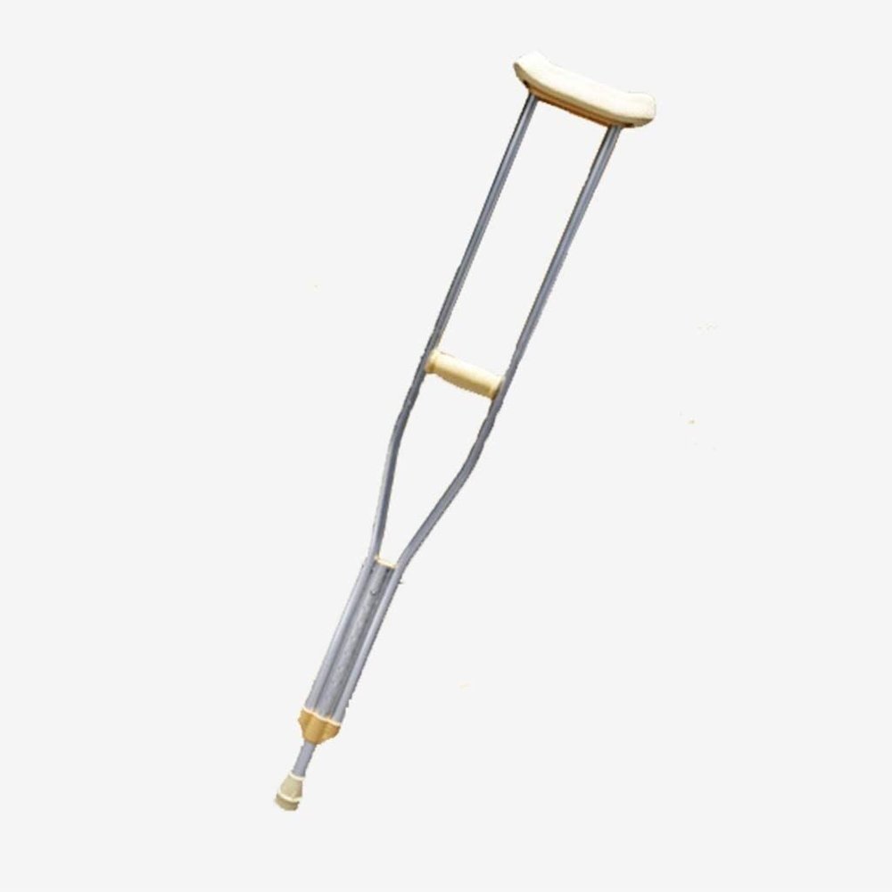 Crutches for Adults Underarm Underarm Crutches for Adjustable Adjustable Walking Crutch Anti-Slip, Adult Underarm Crutches, Stainless Steel Crutches, Shock- Thickened Fractures, Di Journey Keep it in