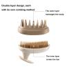 Hair Scalp Massager - Scalp Massager Shampoo Brush | Double-Sided Scalp Scrubber with Soft Silicone Bristles | Silicone Scalp Brush | Hair Massager Brush for Wet or Dry Hair, Scalp Massage view 2