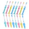 KOMBIUDA 32pcs Cute Cartoon Boys and Girls Toothbrush Boy Girl Toothbrushes Gentle Bristles view 1