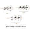 3Pcs Stainless Steel Hollow Nails for Men, Male Training Rods for Easy Urination - HB08-T (Small Size Combination) view 2