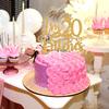 I'm 20 B*tches Cake Topper, Happy 20th Birthday/Cheers to 20 Years/Twenty, Funny 20th Birthday Party Decorations Supplies for Girls view 4