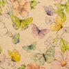 20 Sustainable Napkins Animals Colourful Butterfly World as Table Decoration Ecological Paper Napkins Made of Recycled Material 33 x 33 cm view 1