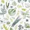 20 Napkins Food Herbs and Spices as Table Decoration Paper Napkins with Motif Also for Decoupage and Decoupage 33 x 33 cm view 1