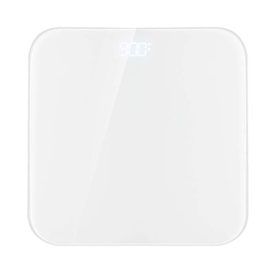 HOUDISAM Weight Scale, Precision Body Bathroom Scale, Digital Electronic Scale, Tempered Glass Easy Read LED Display, 330 Pounds
