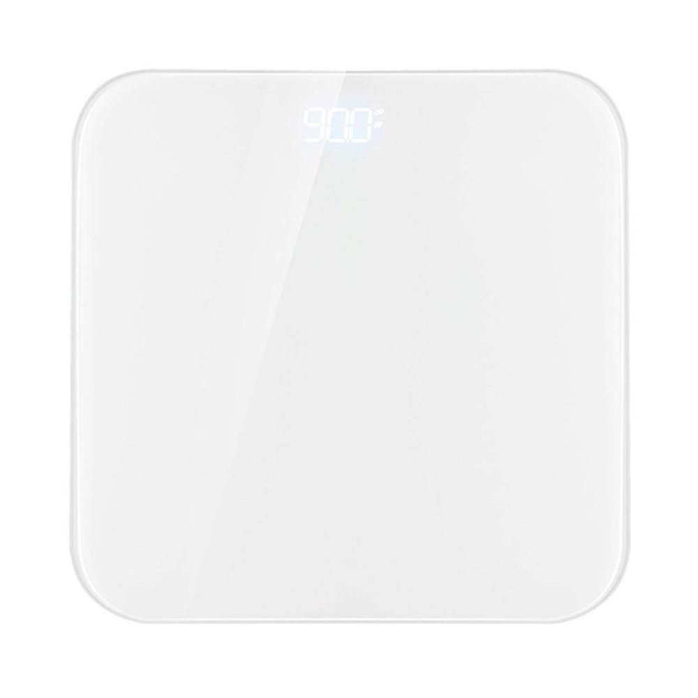 HOUDISAM Weight Scale, Precision Body Bathroom Scale, Digital Electronic Scale, Tempered Glass Easy Read LED Display, 330 Pounds