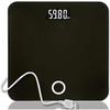 HOUDISAM Digital Body Weight Scale, Home USB Rechargeable Electronic Scales,400 pounds view 1