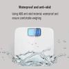 HOUDISAM Digital Bathroom Scale, Waterproof Anti SkidBlack Highly Accurate Body Weight Scale with Round Corner Design, Measures Weight up to 330 lbs(Black) view 3