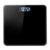 HOUDISAM Digital Body Weight Bathroom Scale, Large LCD Backlight Display, High Precision Measurements, Tempered Glass, 400 Pounds(Black) view 1