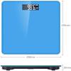 HOUDISAM Digital Body Weight Bathroom Scale, Large LCD Backlight Display, High Precision Measurements, Tempered Glass, 400 Pounds(Black) view 2