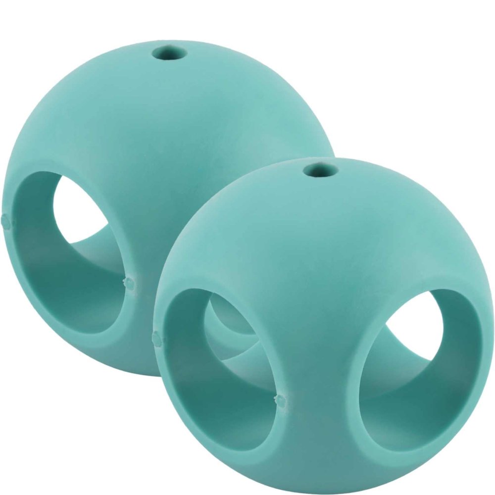2Pieces Laundry Ball,Small TPR Laundry Ball,Reusable TPR Magnetic Washing BallLaundry Detergent Housewife Helper Fabric Softener Reduce Static Washing Machine Accessory Dryer Balls