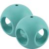 2Pieces Laundry Ball,Small TPR Laundry Ball,Reusable TPR Magnetic Washing BallLaundry Detergent Housewife Helper Fabric Softener Reduce Static Washing Machine Accessory Dryer Balls view 1