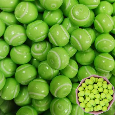 Bubblegum Lemon Tennis Balls - Great Summer Treats, Novelty sweets - Lemon Flavoured Gum Balls (1kg)