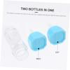 Didiseaon Lens Holder Contact Lens Storage Box 5pcs Set Plastic Portable Container for Travel and Daily Use Random Color view 2