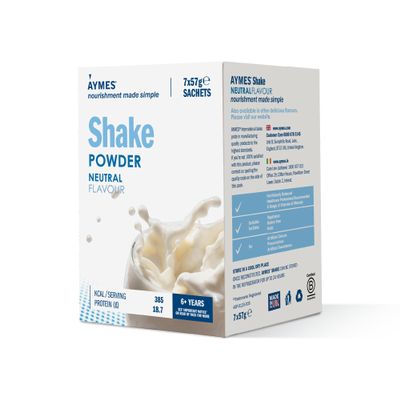 AYMES - High Protein Nutritional Powder Shakes - Unflavoured - 42 Servings - Milkshake-Style Drink Mix - Gluten Free, Vegetarian, Halal & Kosher Suitable - For Ages 3+ and Adults
